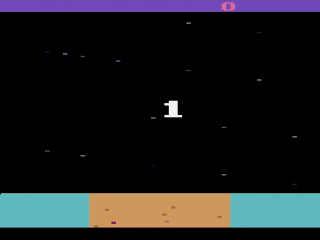 Mission 3000 A.D. title screen for Atari 2600